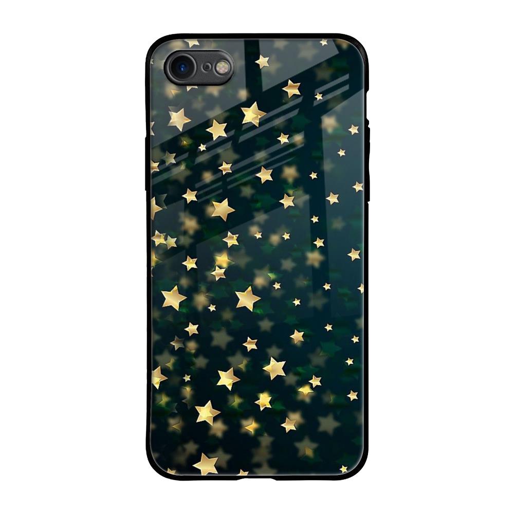Dazzling Stars iPhone SE 2020 Glass Back Cover Online