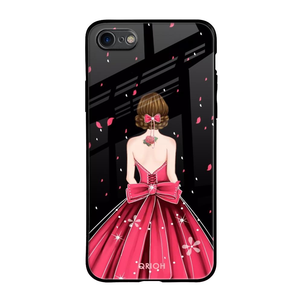 Fashion Princess iPhone SE 2020 Glass Back Cover Online