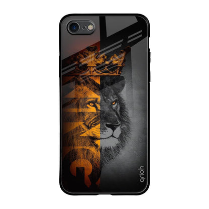 King Of Forest iPhone SE 2020 Glass Back Cover Online