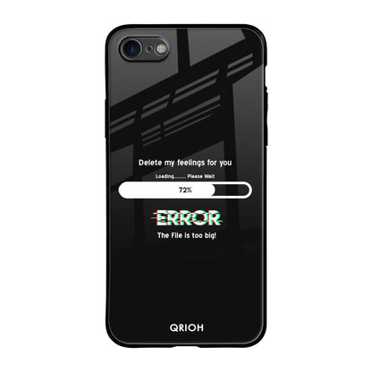 Error iPhone SE 2020 Glass Back Cover Online