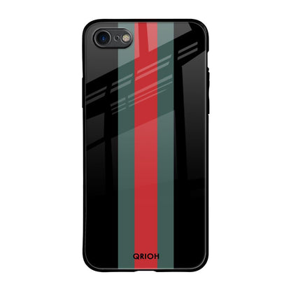 Vertical Stripes iPhone SE 2020 Glass Back Cover Online