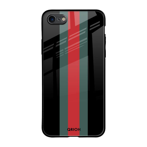 Vertical Stripes iPhone SE 2020 Glass Back Cover Online