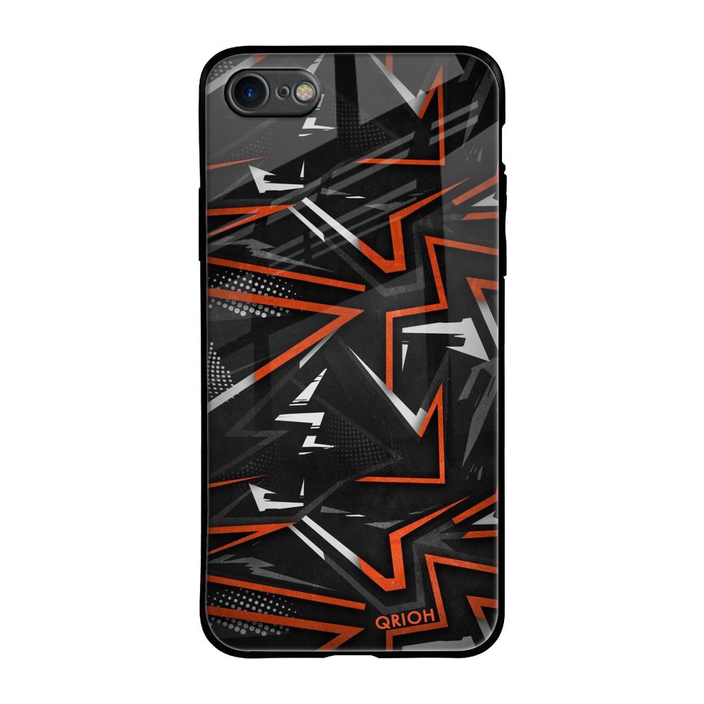 Vector Art iPhone SE 2020 Glass Back Cover Online