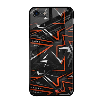 Vector Art iPhone SE 2020 Glass Back Cover Online