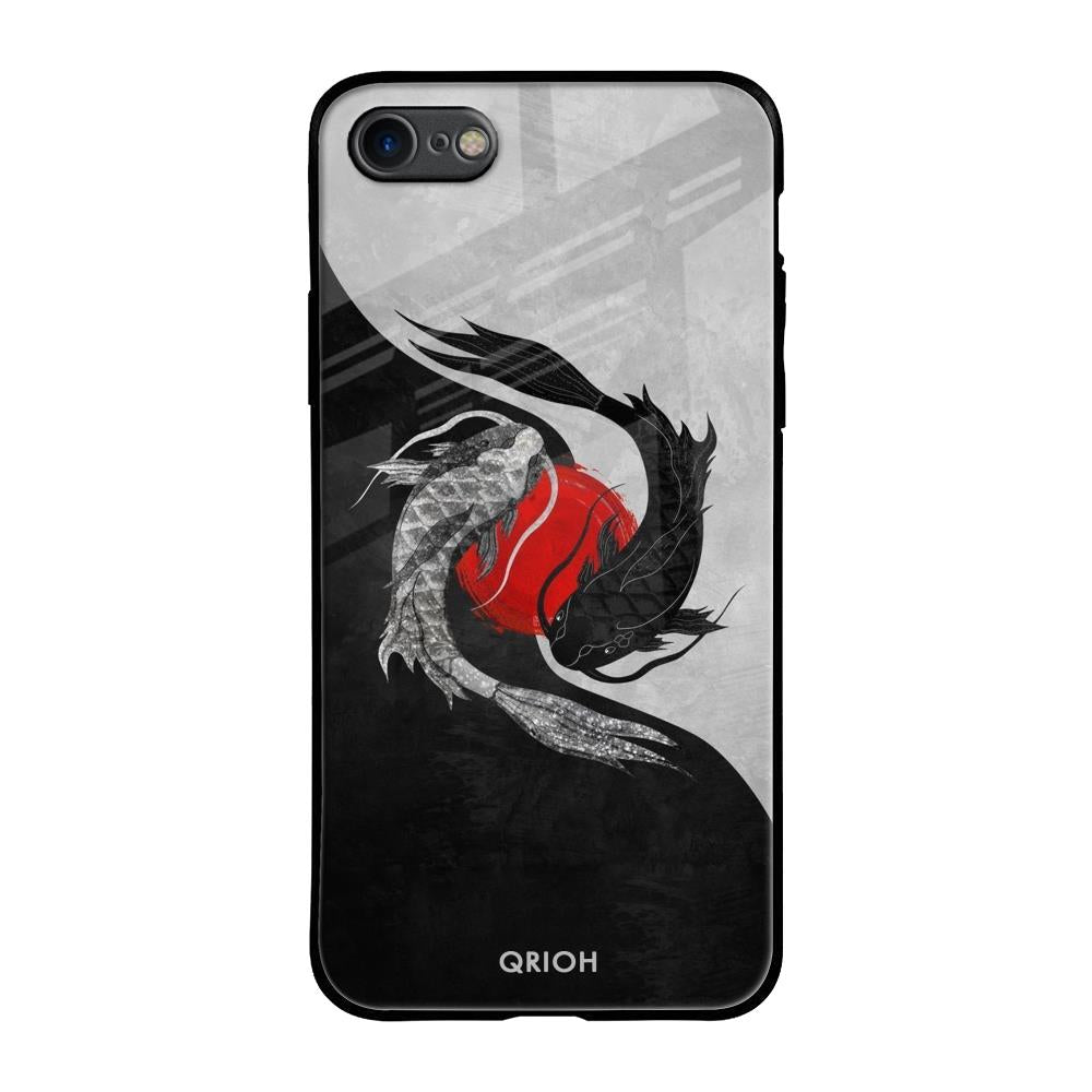 Japanese Art iPhone SE 2020 Glass Back Cover Online
