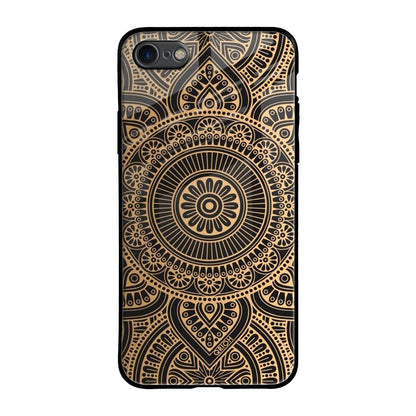 Luxury Mandala iPhone SE 2020 Glass Back Cover Online