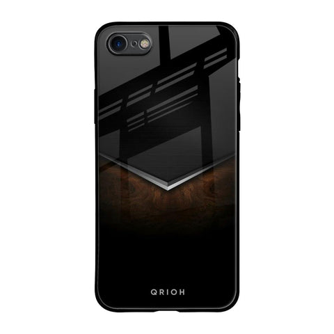 Dark Walnut iPhone SE 2020 Glass Back Cover Online