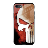 Red Skull iPhone SE 2020 Glass Back Cover Online