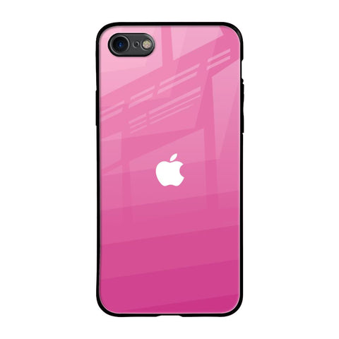 Pink Ribbon Caddy iPhone SE 2020 Glass Back Cover Online