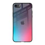Rainbow Laser iPhone SE 2020 Glass Back Cover Online