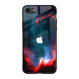 Brush Art iPhone SE 2020 Glass Back Cover Online