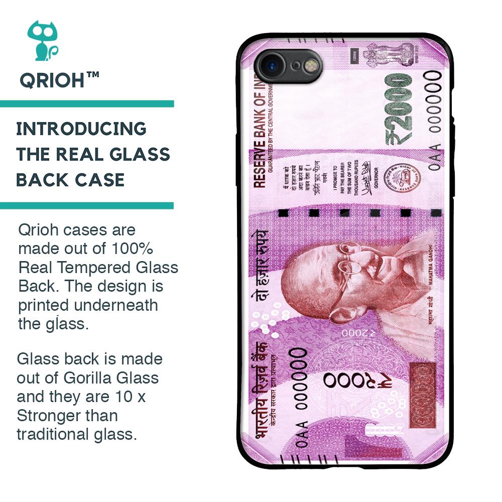 Stock Out Currency Glass Case for iPhone SE 2020