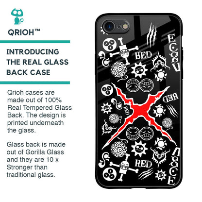 Red Zone Glass Case for iPhone SE 2020