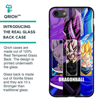 DGBZ Glass Case for iPhone SE 2020