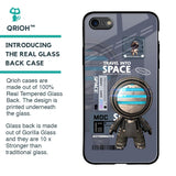 Space Travel Glass Case for iPhone SE 2020