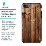 Timber Printed Glass Case for iPhone SE 2020