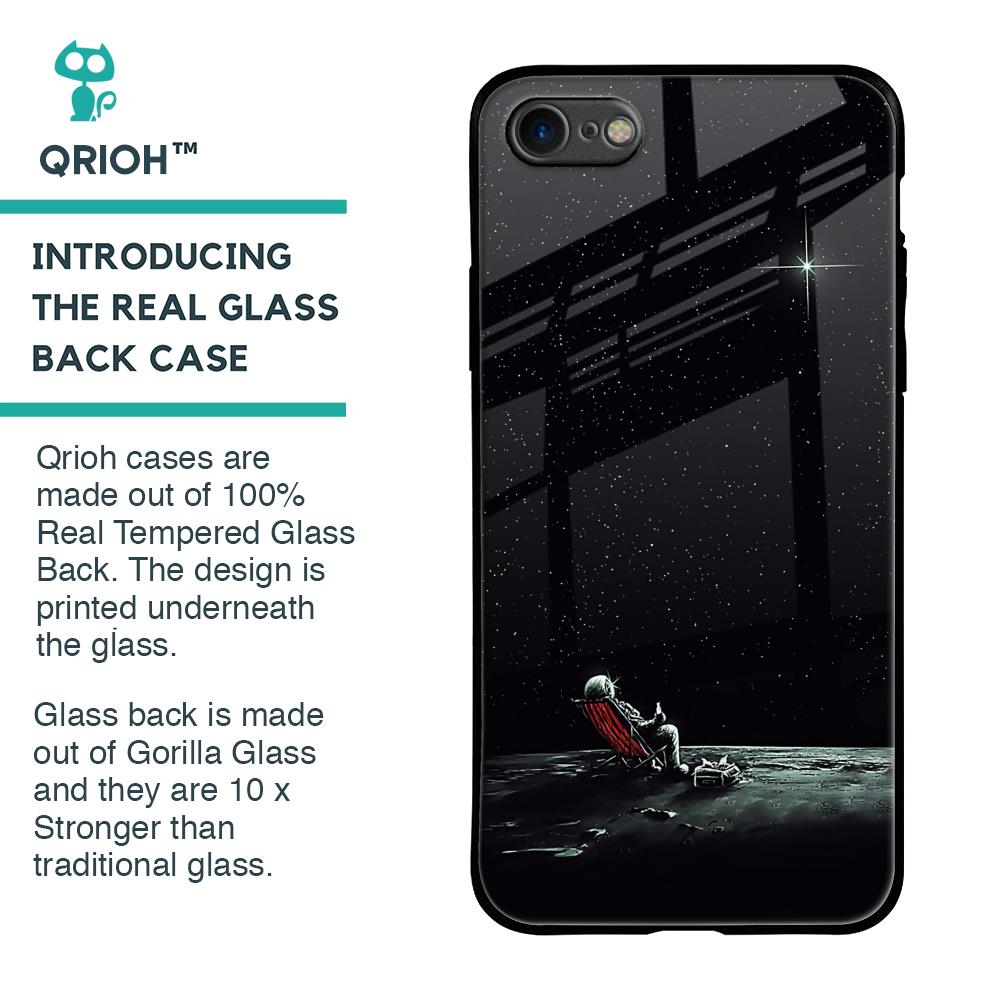 Relaxation Mode On Glass Case For iPhone SE 2020