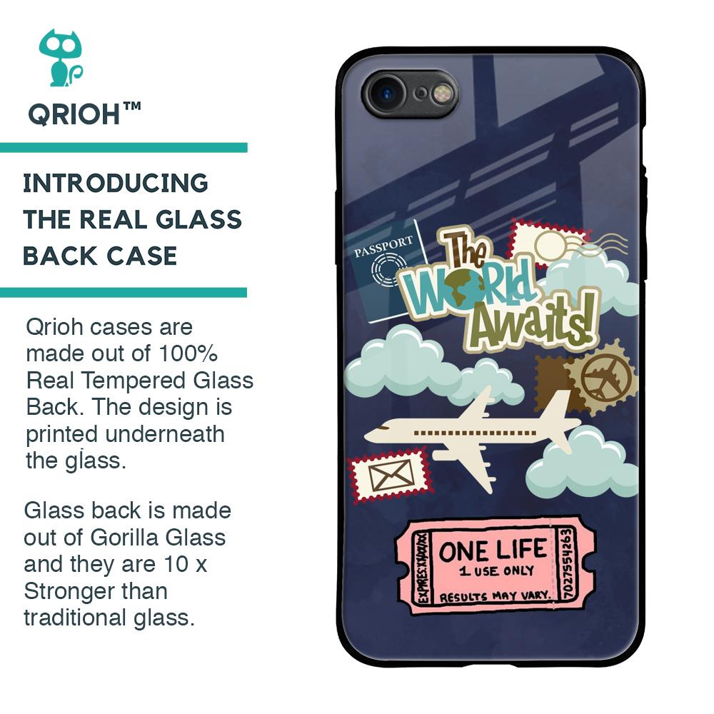 Tour The World Glass Case For iPhone SE 2020