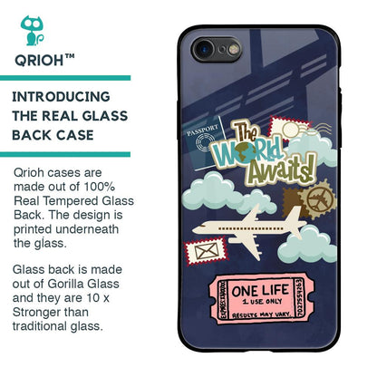 Tour The World Glass Case For iPhone SE 2020