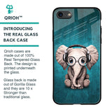 Adorable Baby Elephant Glass Case For iPhone SE 2020