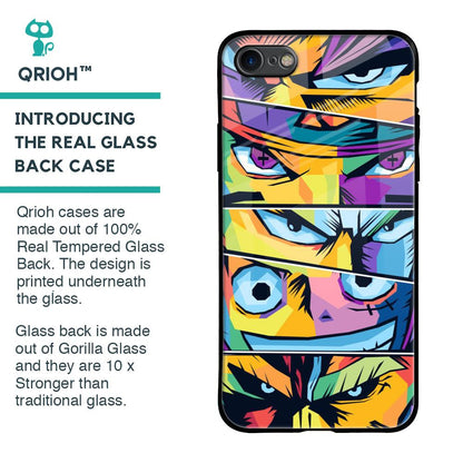 Anime Legends Glass Case for iPhone SE 2020
