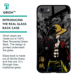 Dark Luffy Glass Case for iPhone SE 2020