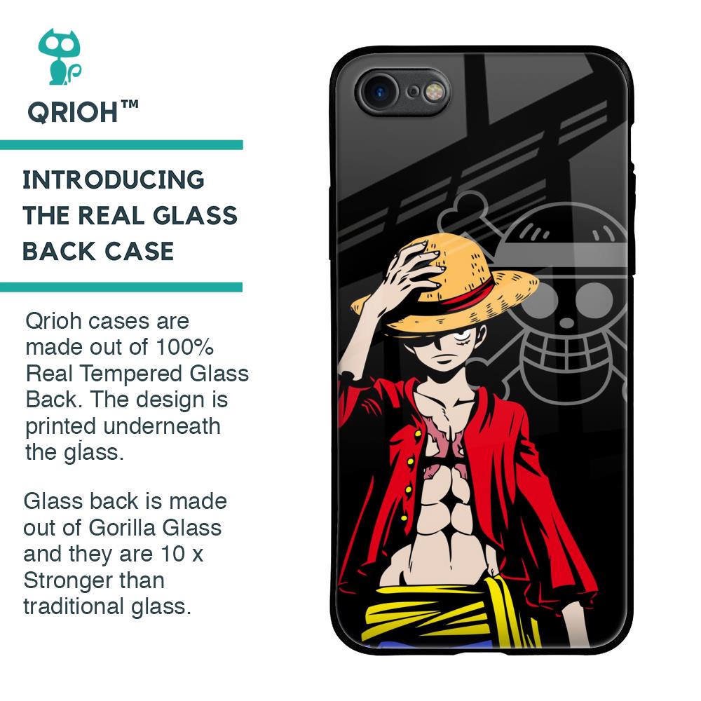 Hat Crew Glass Case for iPhone SE 2020