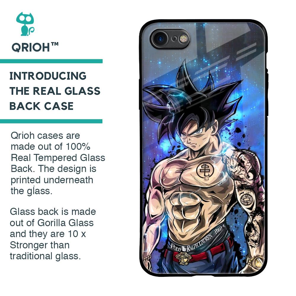 Branded Anime Glass Case for iPhone SE 2020