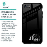 Push Your Self Glass Case for iPhone SE 2020