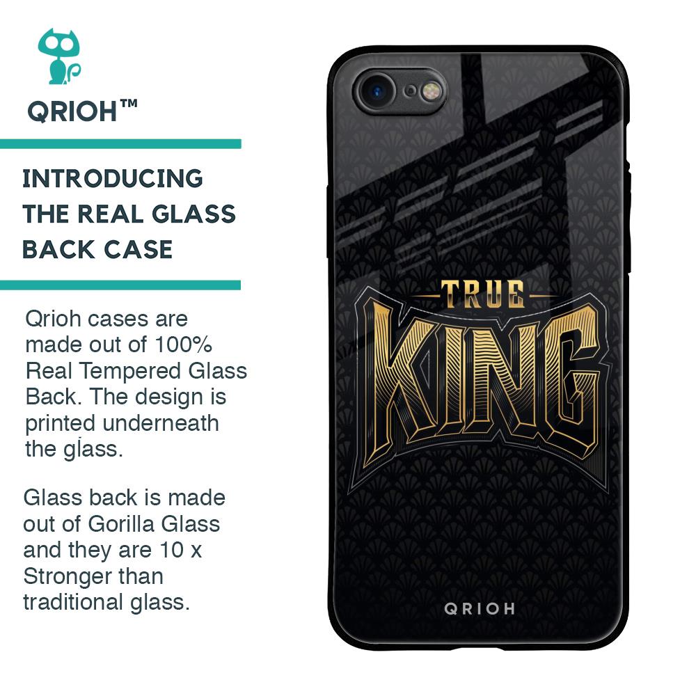 True King Glass Case for iPhone SE 2020