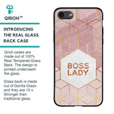 Boss Lady Glass Case for iPhone SE 2020