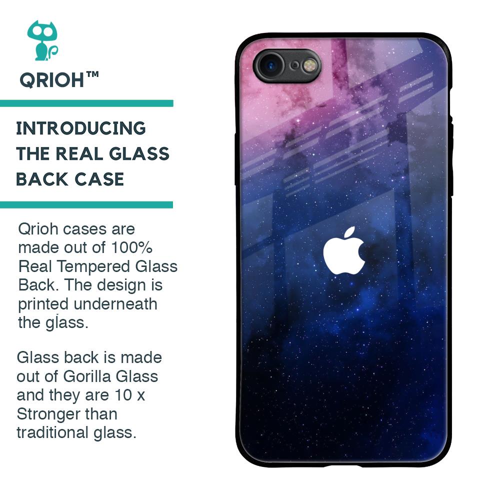 Dreamzone Glass Case For iPhone SE 2020
