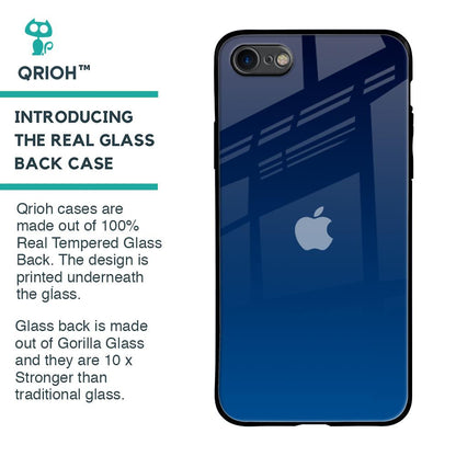 Very Blue Glass Case for iPhone SE 2020