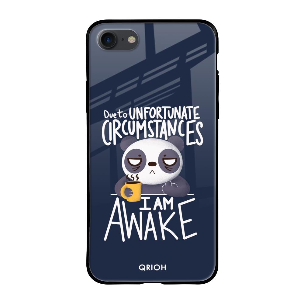 Struggling Panda Apple iPhone SE 2020 Glass Cases & Covers Online