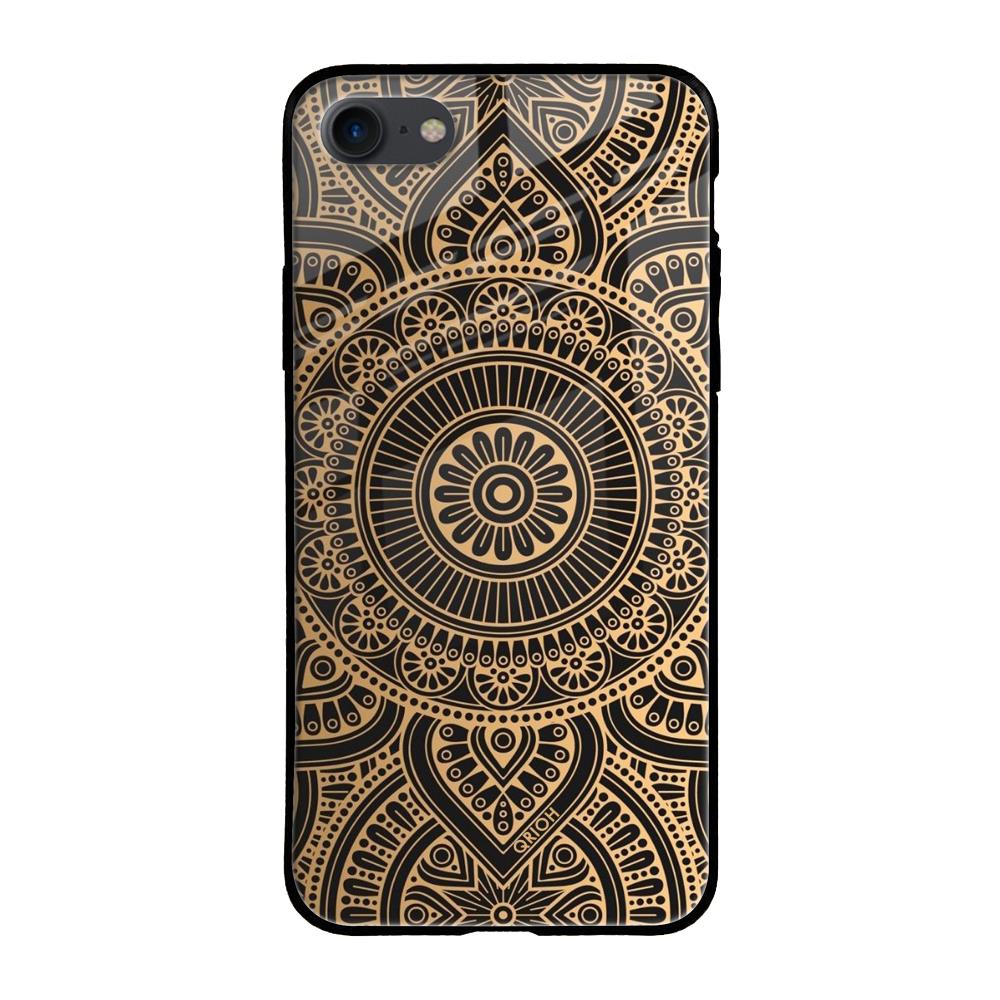 Luxury Mandala Apple iPhone SE 2020 Glass Cases & Covers Online