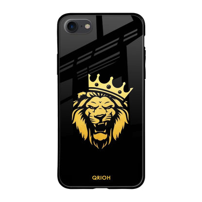 Lion The King Apple iPhone SE 2020 Glass Cases & Covers Online
