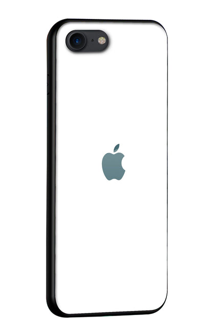 Arctic White Glass Case for iPhone SE 2020