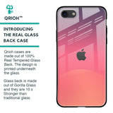 Sunset Orange Glass Case for iPhone SE 2020