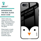 Cute Penguin Glass Case for iPhone SE 2020