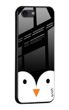 Cute Penguin Glass Case for iPhone SE 2020