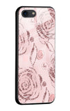 Shimmer Roses Glass case for iPhone SE 2020