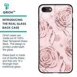 Shimmer Roses Glass case for iPhone SE 2020