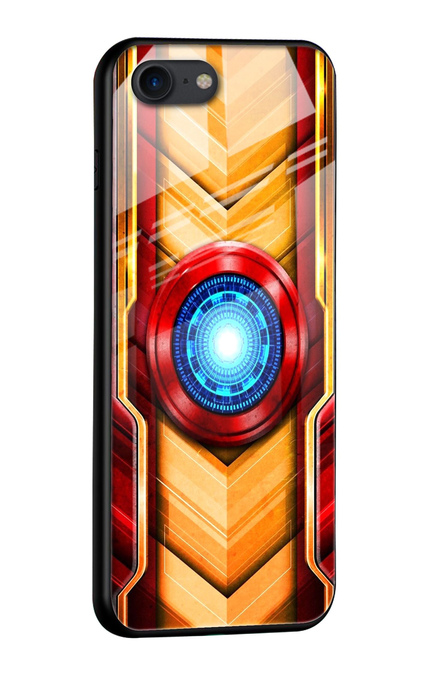 Arc Reactor Glass Case for iPhone SE 2020