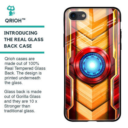 Arc Reactor Glass Case for iPhone SE 2020
