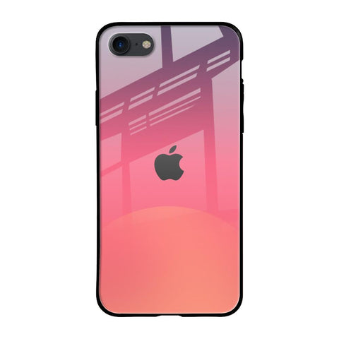 Sunset Orange iPhone SE 2020 Glass Cases & Covers Online