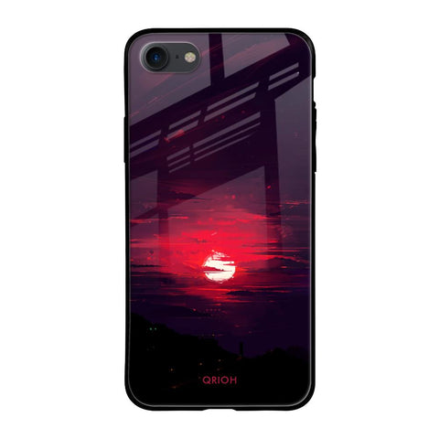 Morning Red Sky iPhone SE 2020 Glass Cases & Covers Online