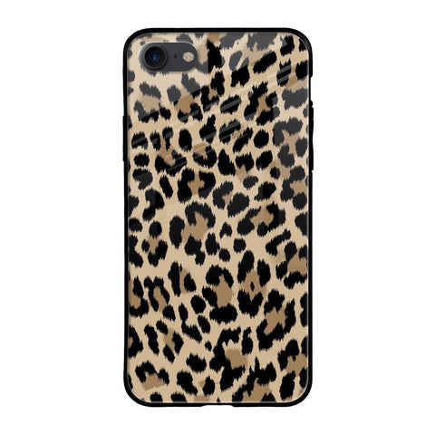 Leopard Seamless iPhone SE 2020 Glass Cases & Covers Online