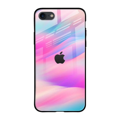 Colorful Waves iPhone SE 2020 Glass Cases & Covers Online