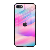Colorful Waves iPhone SE 2020 Glass Cases & Covers Online