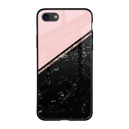 Marble Texture Pink iPhone SE 2020 Glass Cases & Covers Online